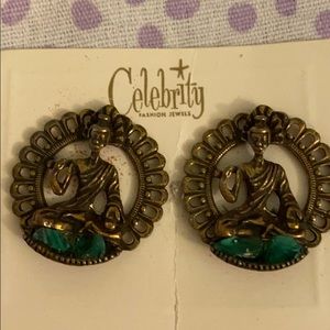 Vintage clip on earrings